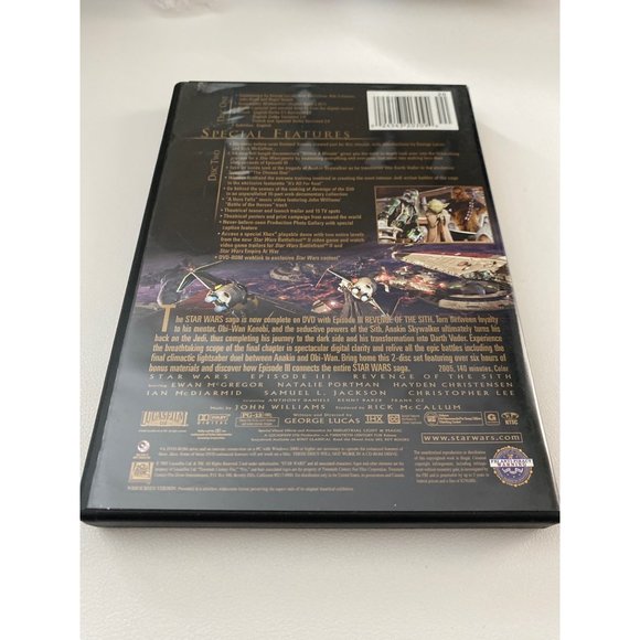 Star Wars III Revenge of the Sith DVD - Picture 2 of 2